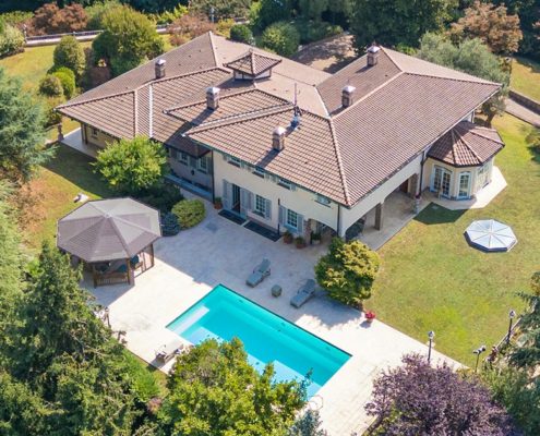 Villa prestigiosa ad Arcore: dimora regale unica con parco 6 Villa Adriana Arcore esterno Domocity 13 sdr